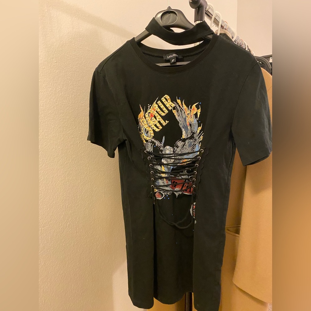 Rock&Roll T- Shirt Dress